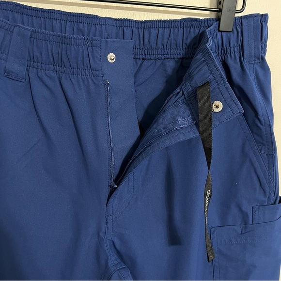 Carhartt Force Essentials Straight Leg Scrub Pants Blue size Medium Short - Picture 5 of 10